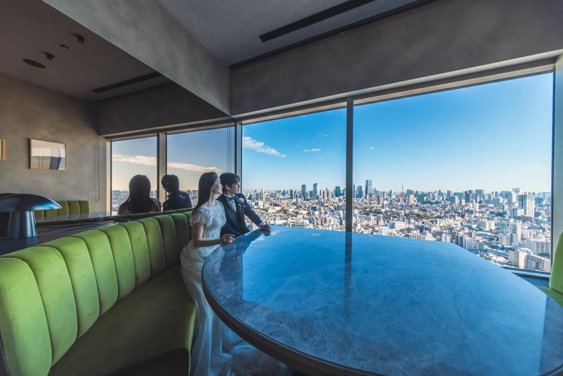 ロングレイン,結婚式