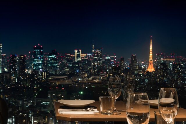 東京の夜景!東京タワー/スカイツリー/レインボーブリッジビュー 1.5/2次会会場
