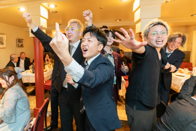 【パーティレポ】地元のレストランでアットホームな1.5次会!サプライズ&お祝い満載