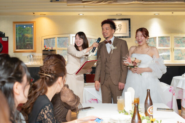 【パーティレポ】地元のレストランでアットホームな1.5次会!サプライズ&お祝い満載